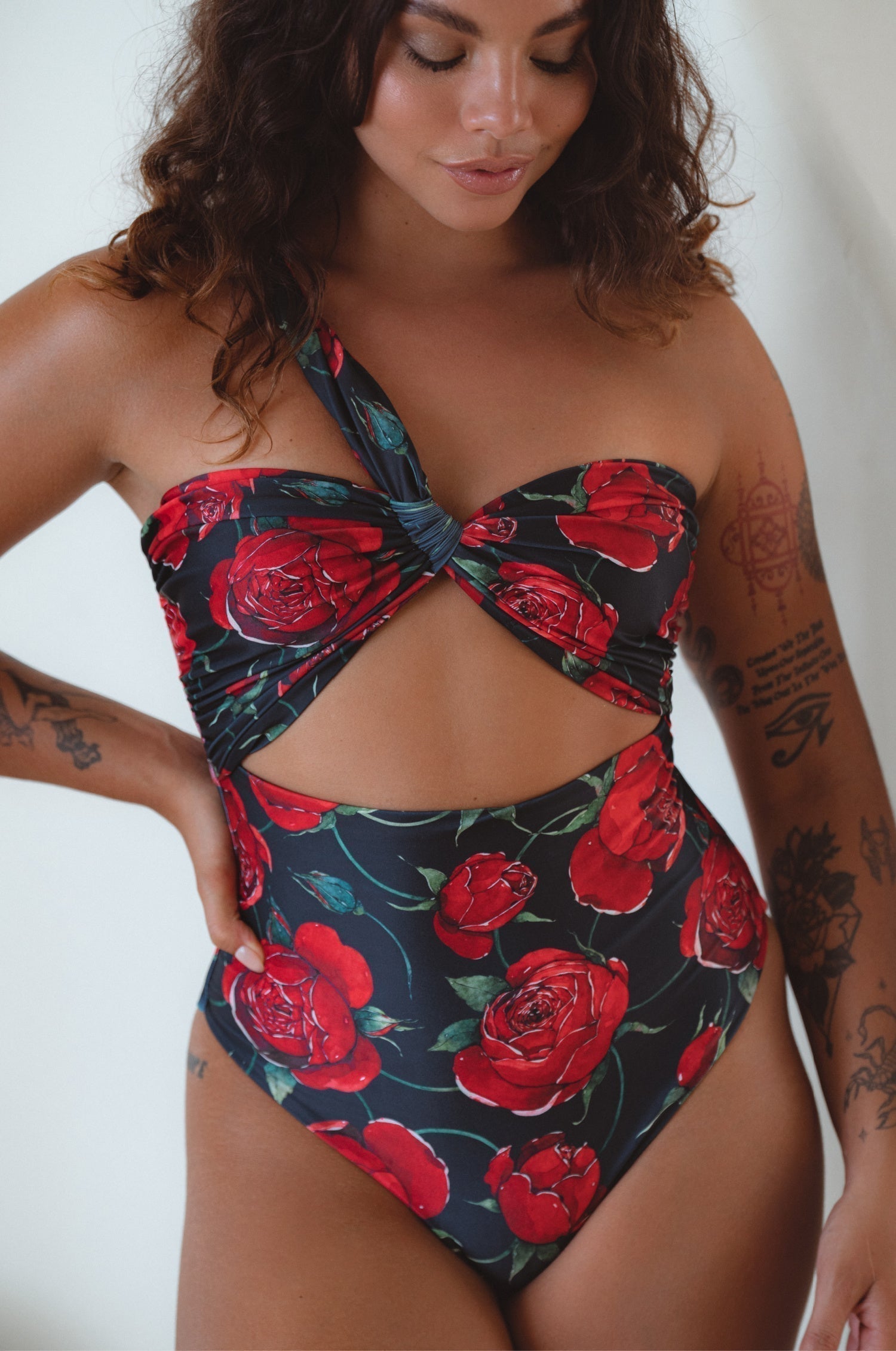 Ibiza One Piece Ruched Swimsuit-1